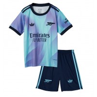 Camisa de Futebol Arsenal Gabriel Jesus #9 Equipamento Alternativo Infantil 2024-25 Manga Curta (+ Calças curtas)